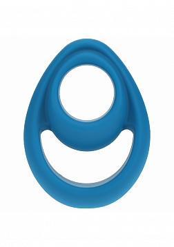 LEVELZ - Double Ergo Silicone Cock Ring - Teal