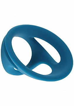 LEVELZ - Set of 4 Silicone Cock & Ball Rings - Teal