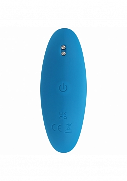 LEVELZ - Vibrating Silicone Prostate Stimulator Anal Plug - Medium - Teal
