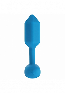 LEVELZ - Hexagonal Vibrating Silicone Anal Plug - Small - Teal