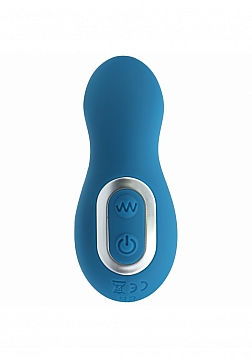 LEVELZ - Vibrating & Thrusting Silicone Prostate Massager - Teal