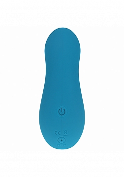LEVELZ - Dual Motor Remote Control Beaded Vibrating Liquid Silicone Prostate Stimulator - Teal