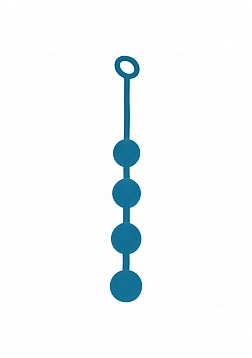 LEVELZ - Round Silicone Anal Balls - L - 40mm - Teal