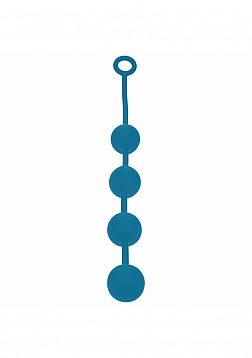 LEVELZ - Round Silicone Anal Balls - XL - 50mm - Teal