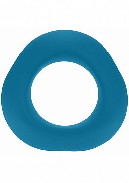 LEVELZ - Ergo Liquid Silicone Cock Ring - Teal