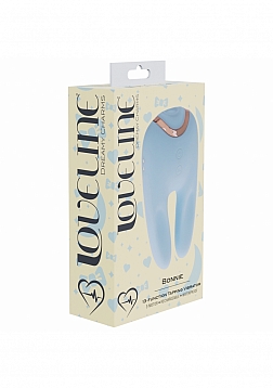 LoveLine - AirTapTech - Bonnie - Rechargeable Vibrator - 10 Function - Waterproof - Blue