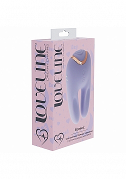 LoveLine - AirTapTech - Bonnie - Rechargeable Vibrator - 10 Function - Waterproof - Lavender