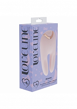 LoveLine - AirTapTech - Bonnie - Rechargeable Vibrator - 10 Function - Waterproof - Pink