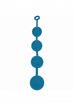 LEVELZ - Round Silicone Anal Balls - XXL - 60mm - Teal