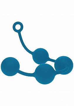 LEVELZ - Round Silicone Anal Balls - XXL - 60mm - Teal