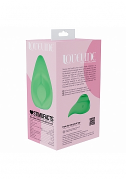 LoveLine - Health & Wellness - ErgoDrop Vibe - 10 Function - Vibrating - Waterproof - Green