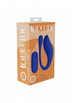 LoveLine - Health & Wellness - Velvet G-Spot - 10 Function - Vibrating - Waterproof - Remote Control