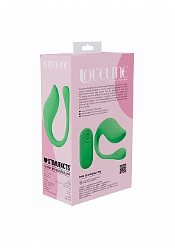 LoveLine - Health & Wellness - Velvet G-Spot - 10 Function - Vibrating - Waterproof - Remote Control