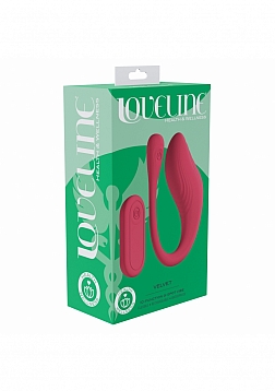 LoveLine - Health & Wellness - Velvet G-Spot - 10 Function - Vibrating - Waterproof - Remote Control