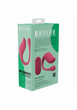 LoveLine - Health & Wellness - Velvet G-Spot - 10 Function - Vibrating - Waterproof - Remote Control