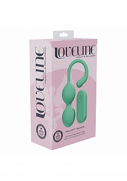 LoveLine - Health & Wellness - PelviFit® Beads Kegel - 10 Function - Vibrating - Waterproof - R