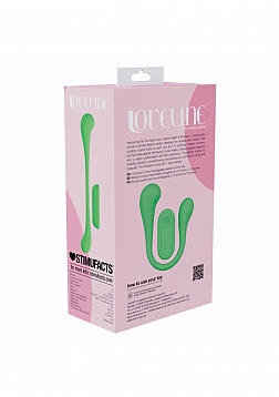 LoveLine - Health & Wellness - FlexEase Bend Vibe - 10 Function - Vibrating - Waterproof - Silicone 