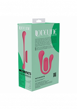 LoveLine - Health & Wellness - FlexEase Bend Vibe - 10 Function - Vibrating - Waterproof - Silicone 
