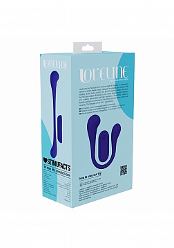 LoveLine - Health & Wellness - FlexEase Bend Vibe - 10 Function - Vibrating - Waterproof - Silicone 
