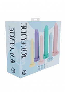 LoveLine - Health & Wellness - PelviFit® Expanding Vaginal Dilator Set - Silcone - Multicolor