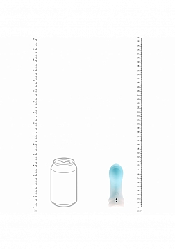 LoveLine - Mist - 10 function finger Vibe - Silicone - Rechargeable - Waterproof - Blue