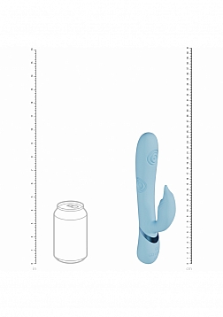 DOLCE VIVE - Pallina - Rechargeable Triple Motor - G-Spot VIbrating and Tapping Beads Clit Stimulato