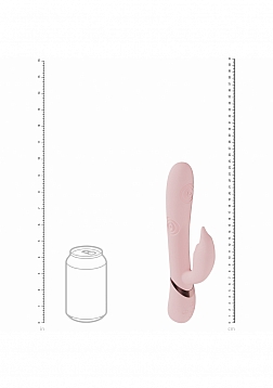 DOLCE VIVE - Pallina - Rechargeable Triple Motor - G-Spot VIbrating and Tapping Beads Clit Stimulato