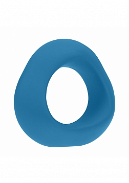 LEVELZ - Ergo Liquid Silicone Cock Ring - Teal