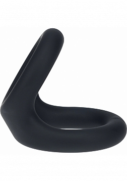 LEVELZ - Double O Silicone Cock Ring - S - Black