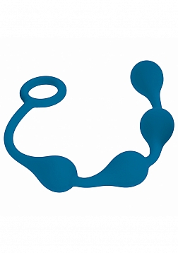 LEVELZ - Waterdrop Silicone Anal Balls - S - 20mm - Teal