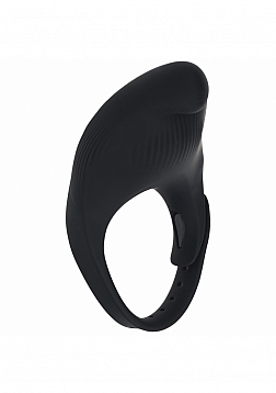 LEVELZ - Adjustable Vibrating Silicone Cock Ring - Black