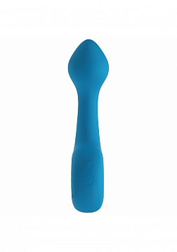 LEVELZ - Vibrating Bulb Silicone Prostate Massager with Loop - Teal