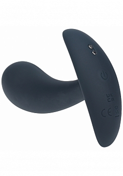 LEVELZ - Vibrating Silicone Prostate Stimulator Anal Plug - Small - Black