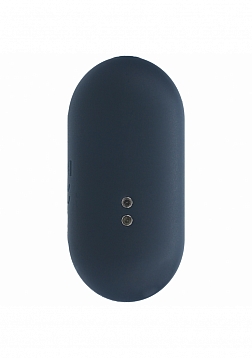 LEVELZ - Hexagonal Vibrating Silicone Anal Plug - Large - Black