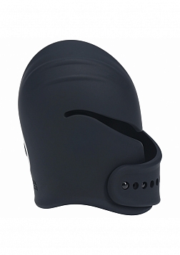 LEVELZ - Adjustable Vibrating Silicone Penis Head Stimulator - Black