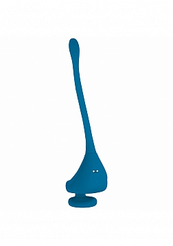 LEVELZ - Dual Motor Silicone Cock Ring with Prostate Stimulator - Teal