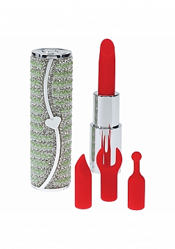 LoveLine - Candy - Lipstick Vibrator - 10 Functions - Green