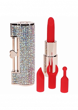 LoveLine - Diamond - Lipstick Vibrator - 10 Functions - Irridescent
