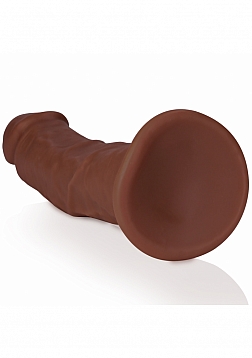 RealRock - Ultra Realistic Skin - Regular Curved Dildo - 8\