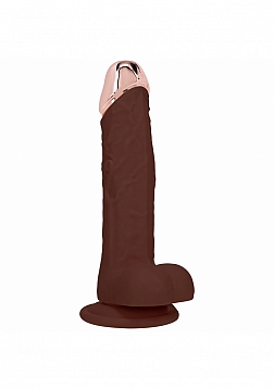 RealRock - Wireless Rechargeable - Remote Control - Metalhead - Vibrating - Regular Straight with Ba