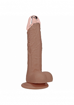 RealRock - Wireless Rechargeable - Remote Control - Metalhead - Vibrating - Regular Straight with Ba