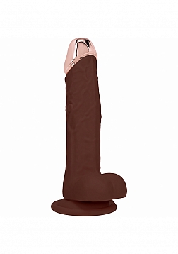 RealRock - Wireless Rechargeable - Remote Control - Metalhead - Vibrating - Regular Straight with Ba