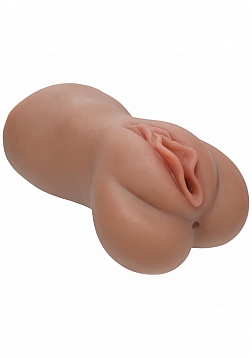 XKIN - RAW - Velvet Vice - TPE Large Masturbator - 335g - Brown