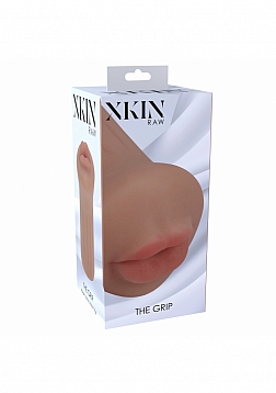 XKIN - RAW - The Grip - TPE Small Masturbator - 137g - Tan