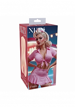 XKIN - Pinup - Darla Smashburger - TPE Medium Masturbator - 202g - Vanila