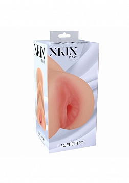 XKIN - RAW - Soft Entry - TPE Medium Masturbator - 276g - Vanila