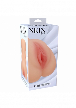 XKIN- RAW - Pure Stretch - TPE Large Masturbator - 355g - Vanila