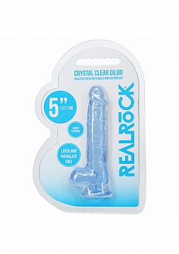 Realrock - Crystal Clear - Realistic Dildo with Balls - 5\