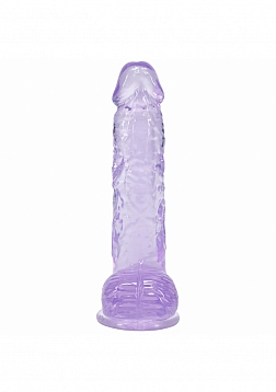 Realrock - Crystal Clear - Realistic Dildo with Balls - 5\