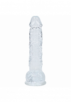 Realrock - Crystal Clear - Realistic Dildo with Balls - 5\